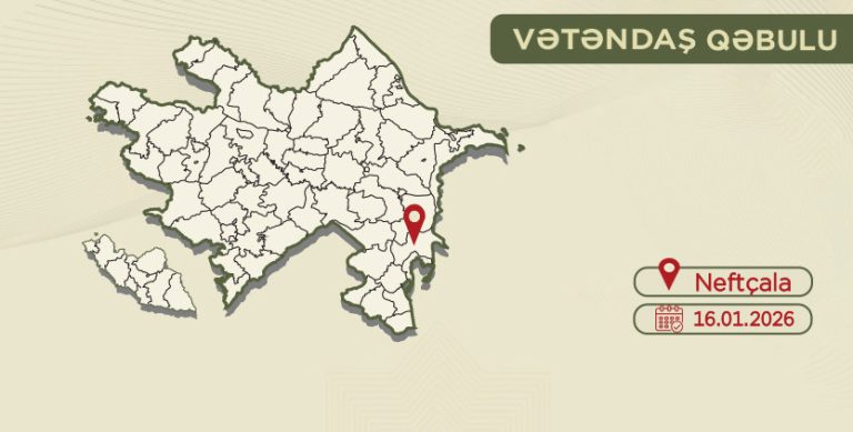 Səfərbərlik Xidmətinin rəisi Neftçalada qəbul keçirəcək