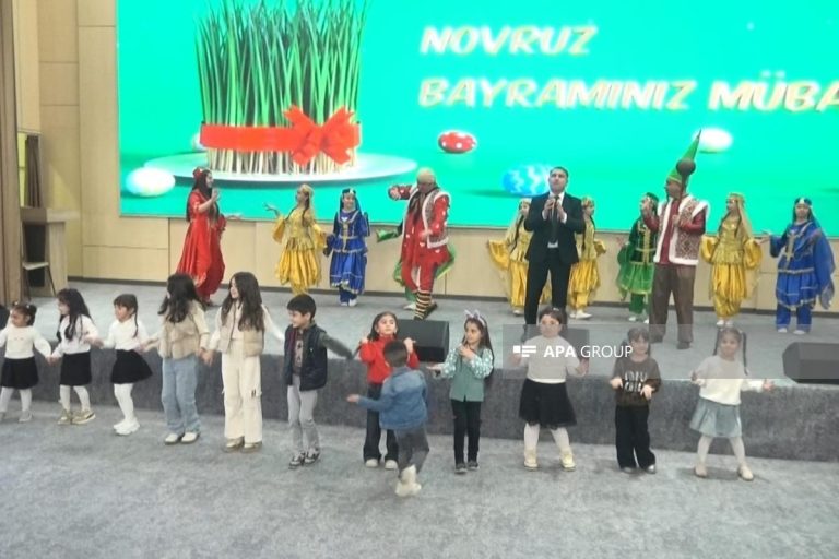 Füzulidə məktəbdə Novruz konserti keçirilib – FOTO