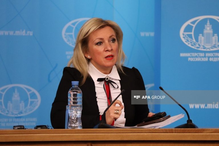 Zaxarova Paşinyanı Aİ ilə bağlı mövqeyinə görə tənqid edib: Belə insanlar şahmatda özlərinə qalib gəlir