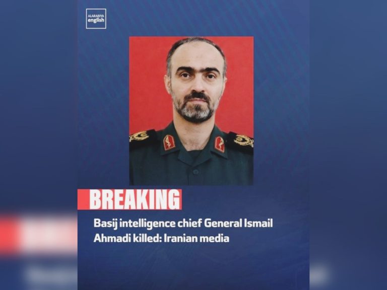 İranın “Bəsic” qüvvələrinin kəşfiyyat rəhbəri öldürülüb