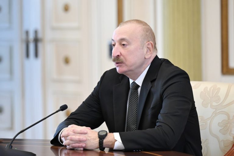 Prezident İlham Əliyev Zəngəzur dəhlizinin icrasından danışıb