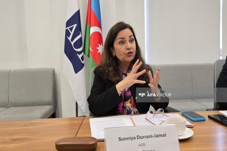 ADB-nin ölkə meneceri: Transxəzər kabeli və nəqliyyat layihələri regionda inteqrasiyanı gücləndirəcək