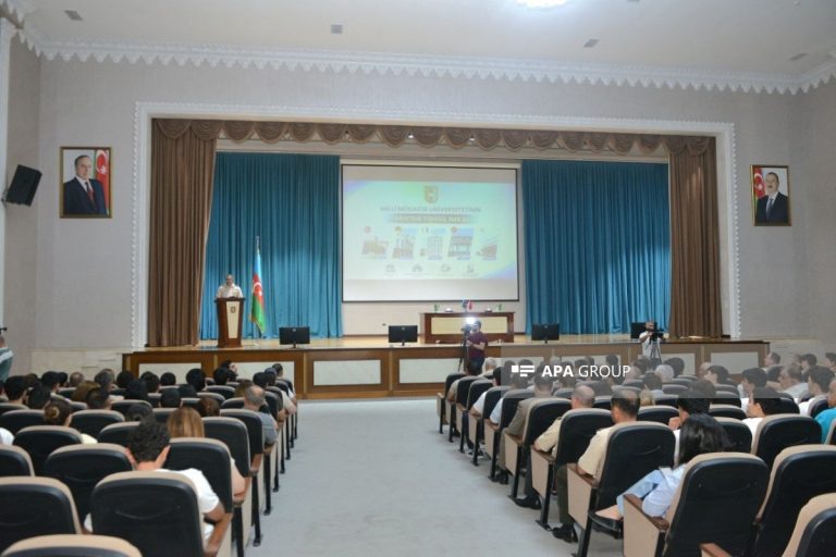 MMU-da yüksək nəticəli abituriyentlər üçün “Açıq qapı” günü keçirilib – FOTO